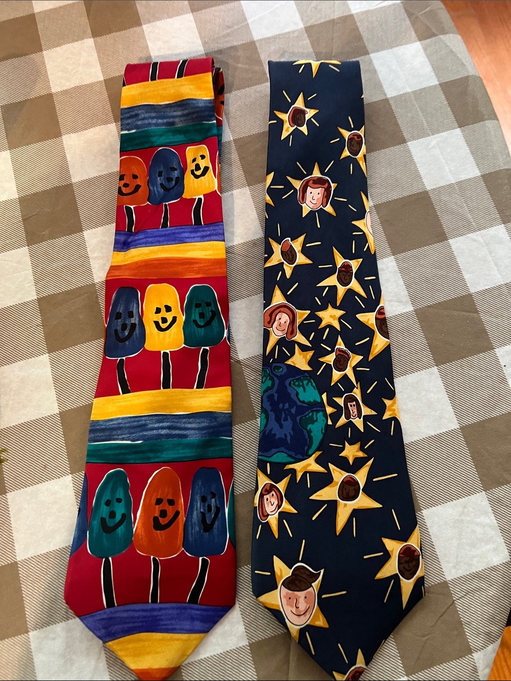 Save The Children Ties Neckties - Multicolor